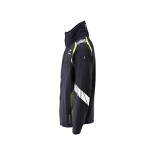 Kabát, ULTIMATE STRETCH munkakabát Multisafe, fekete kék/hi-vis sárga