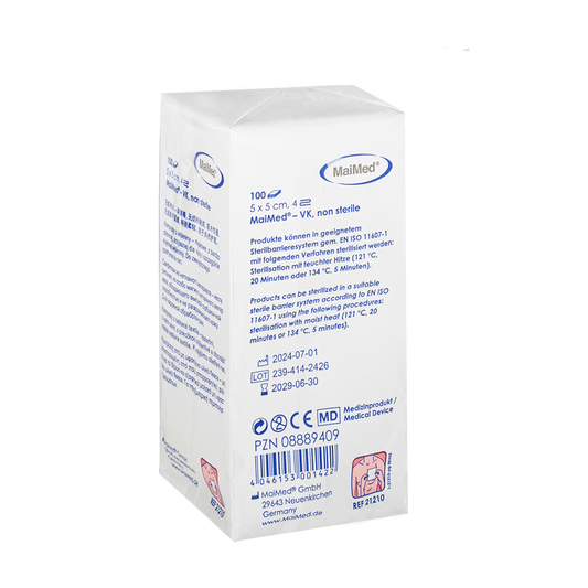 MaiMed-VK nem steril gyapjú borogatások 100 db/papírzacskó