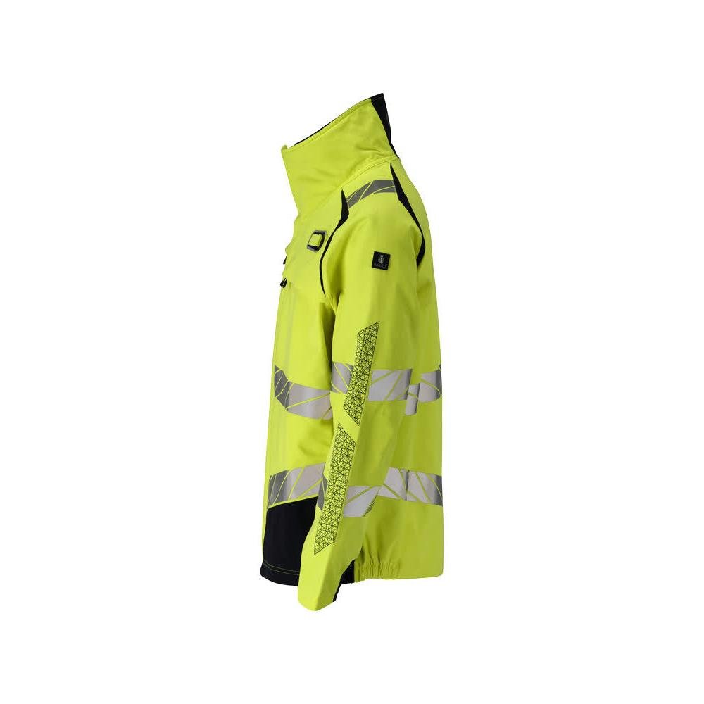 Kabát, sztreccsbetétek Multisafe munkakabát, hi-vis sárga/fekete-kék