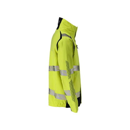 Kabát, sztreccsbetétek Multisafe munkakabát, hi-vis sárga/fekete-kék