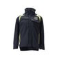 Hard Shell Jacket Jacket Multisafe, fekete kék/hi-vis sárga