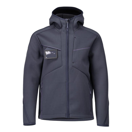 Soft shell kabát, kapucni, modern szabású softshell kabát
