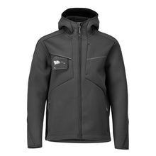 Soft shell kabát, kapucni, modern szabású softshell kabát