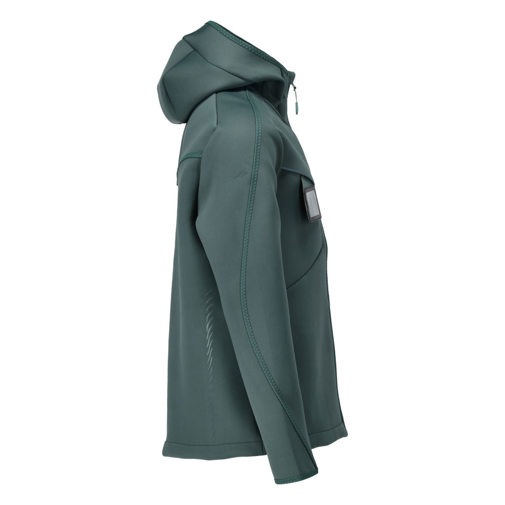 Soft shell kabát, kapucni, modern szabású softshell kabát