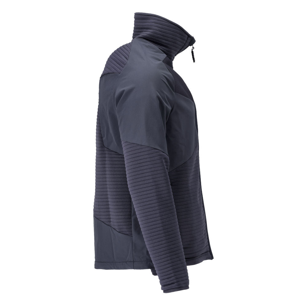 Polár pulóver cipzárral, mikropolár kabát béléssel