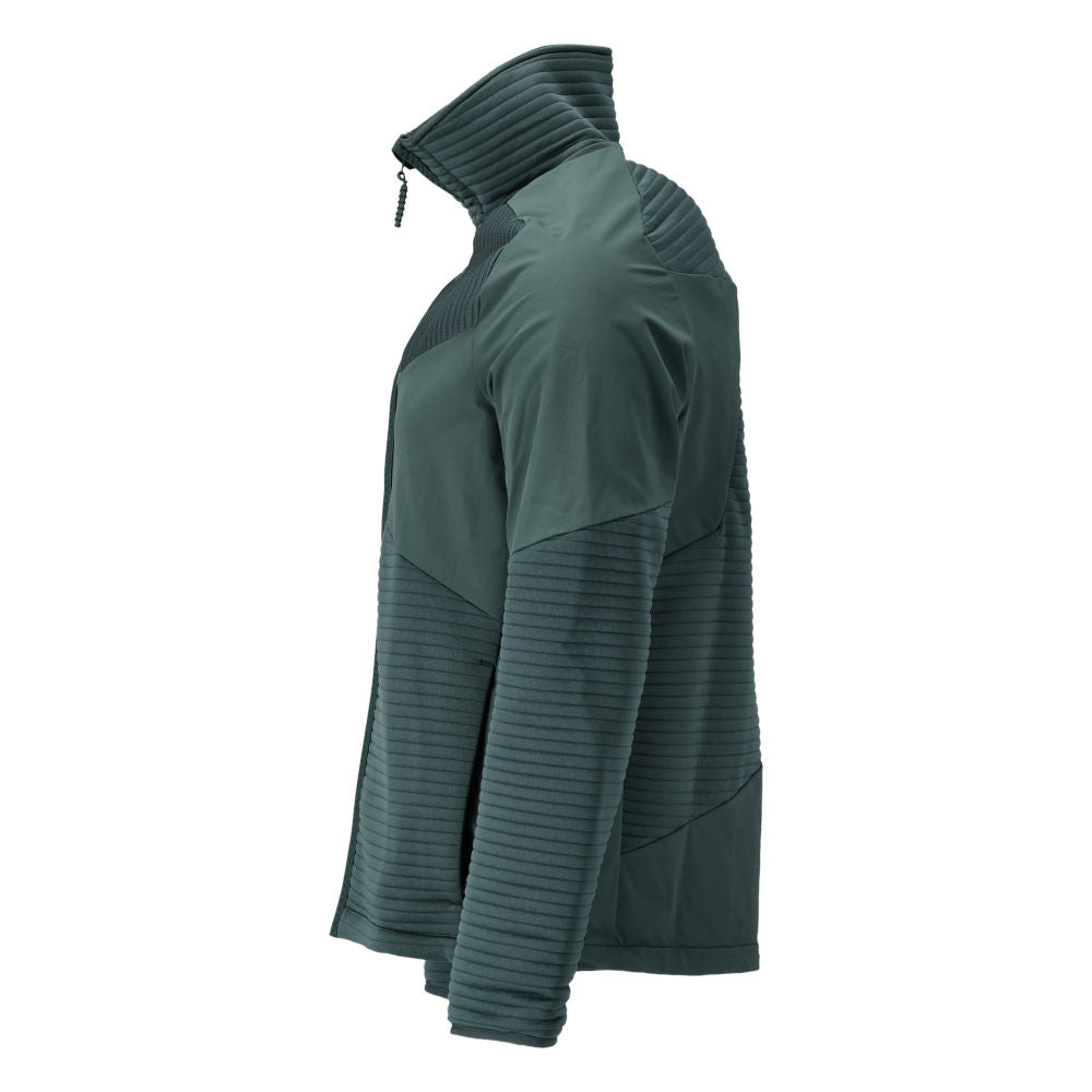 Polár pulóver cipzárral, mikropolár kabát béléssel