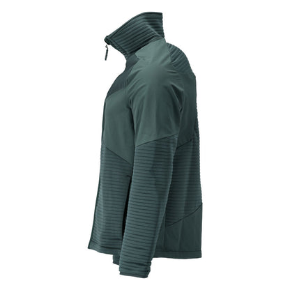 Polár pulóver cipzárral, mikropolár kabát béléssel