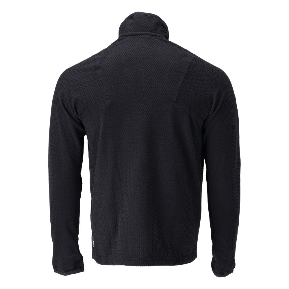 Mikropolár pulóver rövid cipzáras mikropolár kabáttal