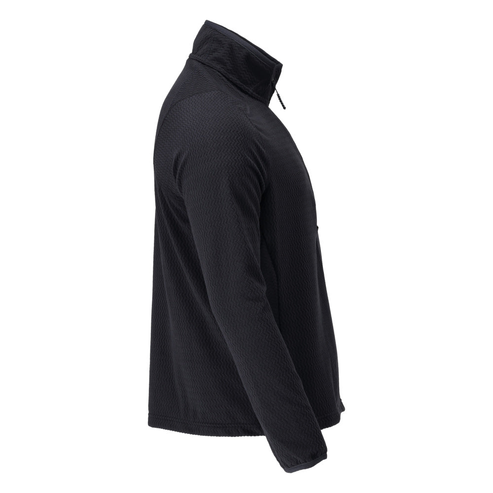 Mikropolár pulóver rövid cipzáras mikropolár kabáttal