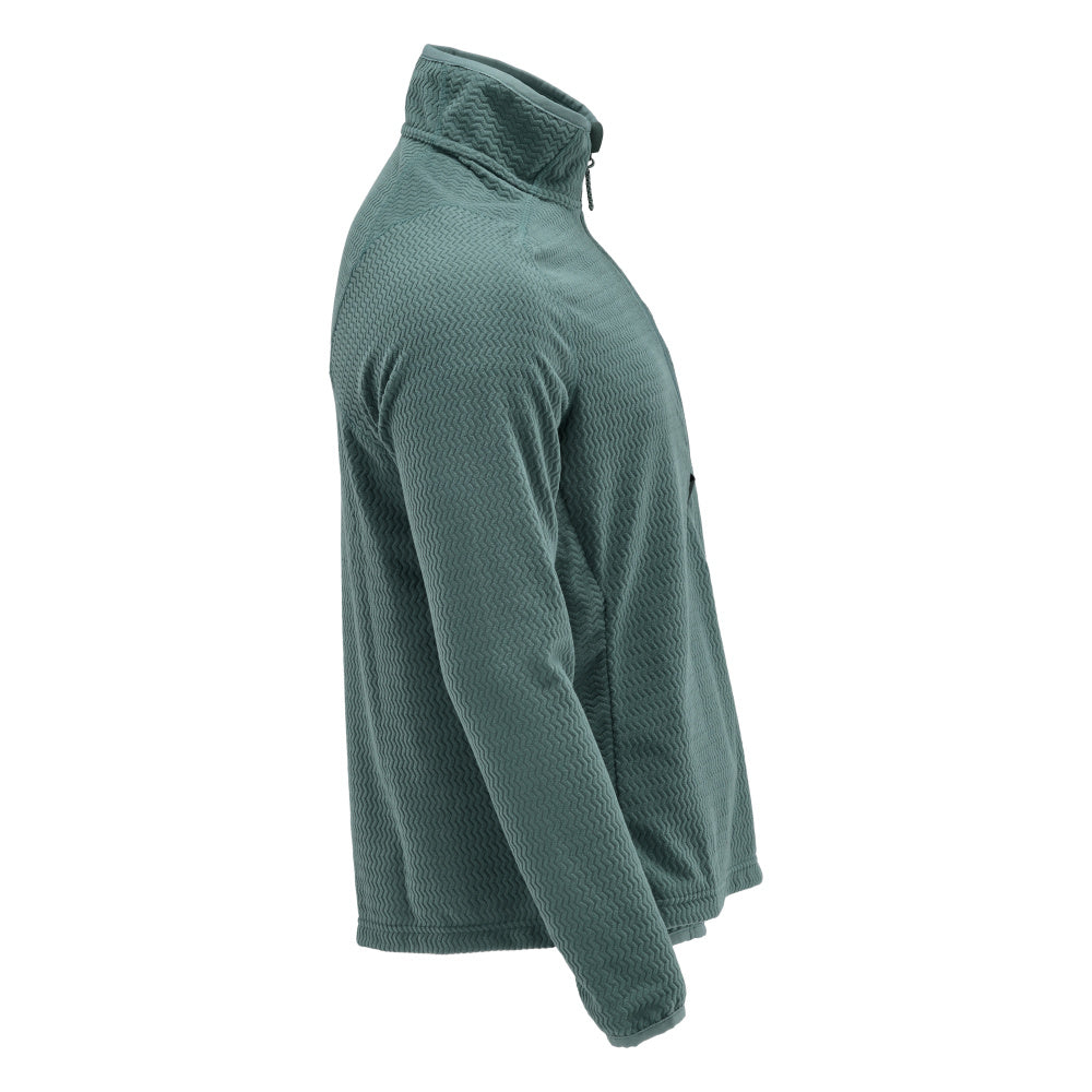 Mikropolár pulóver rövid cipzáras mikropolár kabáttal