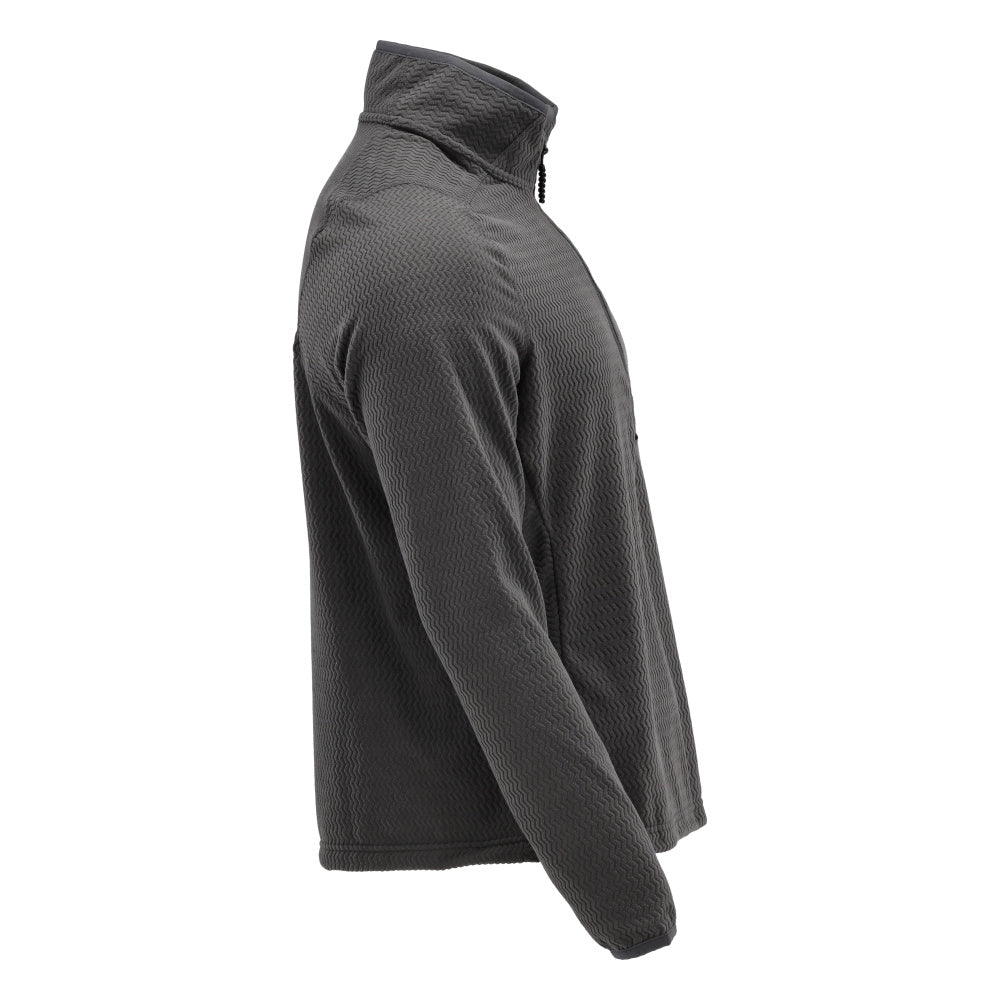 Mikropolár pulóver rövid cipzáras mikropolár kabáttal