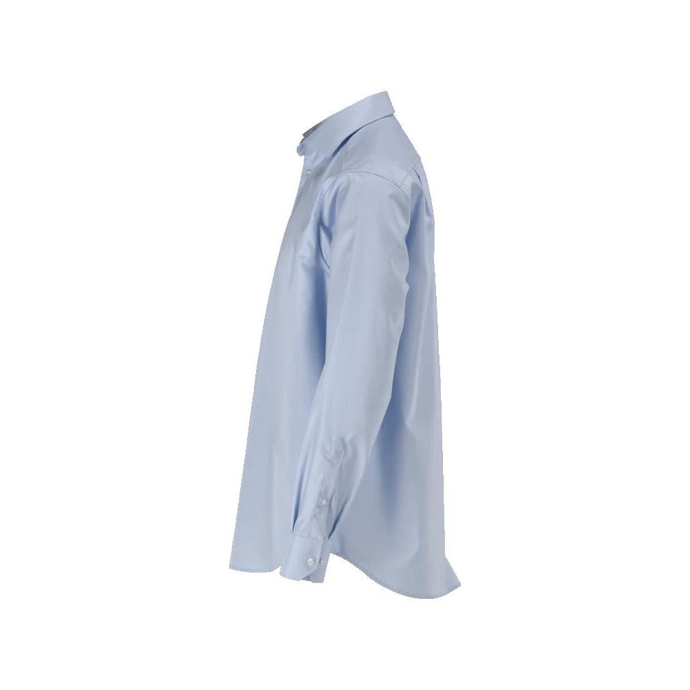 Ing, klasszikus szabású, világoskék/fehér