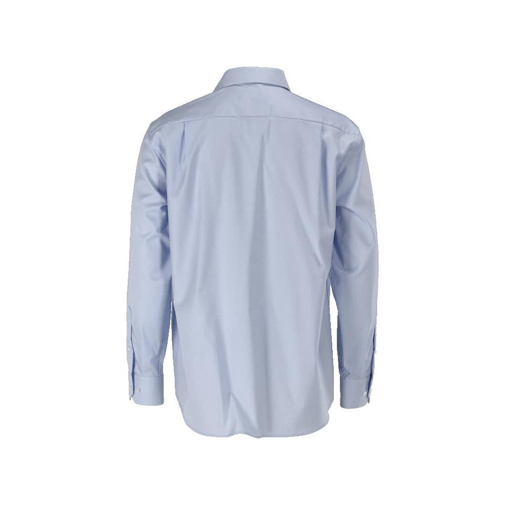 Ing, klasszikus szabású, világoskék/fehér