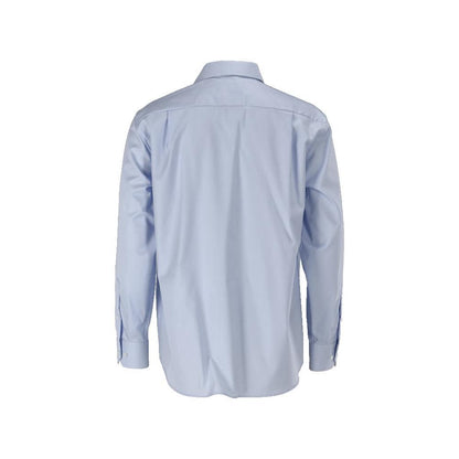 Ing, klasszikus szabású, világoskék/fehér