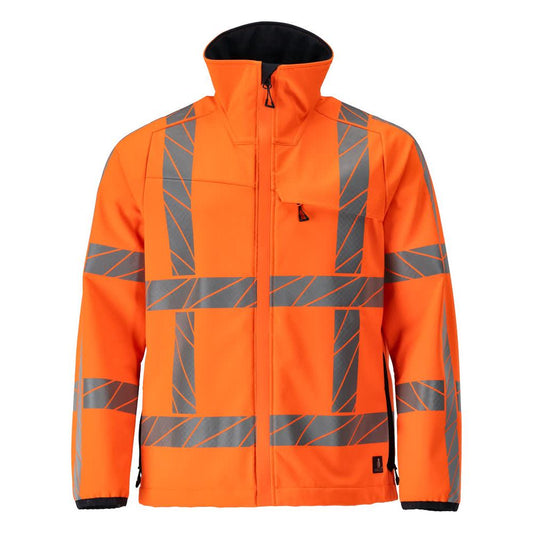 Softshell kabát Soft Shell kabát, hi-vis narancssárga