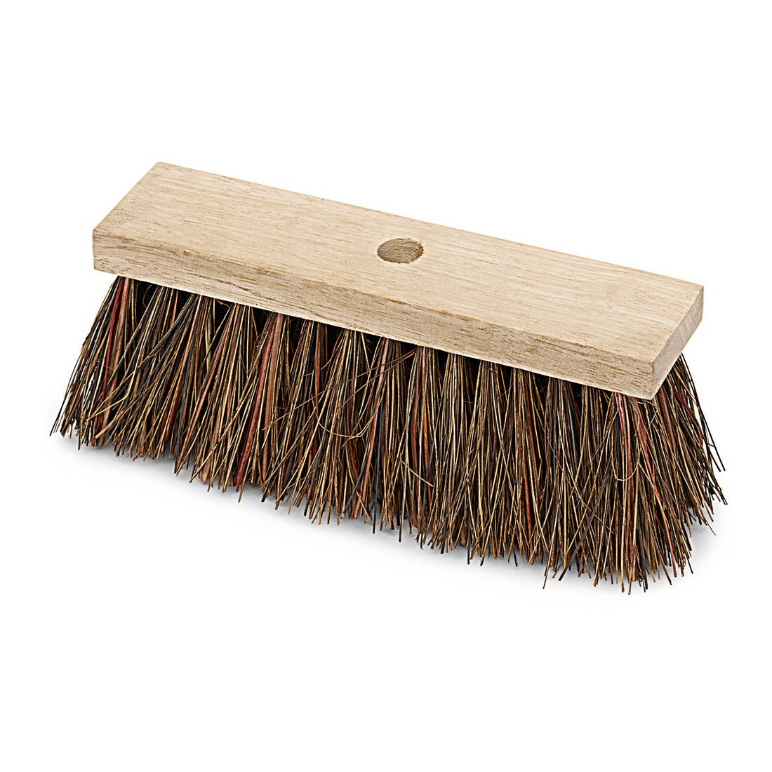 A Nölle Profi Brush Piassava utcai seprű (29 cm, 5x12 sor, lapos fa) a Nölle Profi Brush Kefe- és Ecsettechnika e.K. vastag, merev, barna-fekete sörtékkel és egy központi lyukkal rendelkezik a nyél egyszerű rögzítéséhez - tökéletes a külső tisztításhoz.