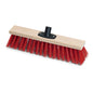 A Nölle Profi Brush Power Stick utcai seprű Elaston 40 cm a Nölle Profi Brush Kefe- és Ecsettechnika e.K. tartós piros Elaston sörtékkel és fekete műanyag alappal rendelkezik, amely egyszerű nyélrögzítést tesz lehetővé (Ø 24-26 mm).