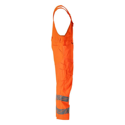 Dungarees, térdzsebek, sztreccs betétek Dungarees, hi-vis narancs