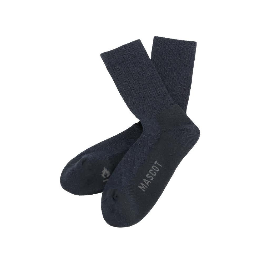 Zokni, 3db Multisafe csomag, fekete-kék