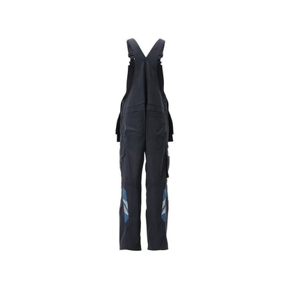 Dungarees, térdzsebek, sztreccs betétek Dungarees, fekete-kék