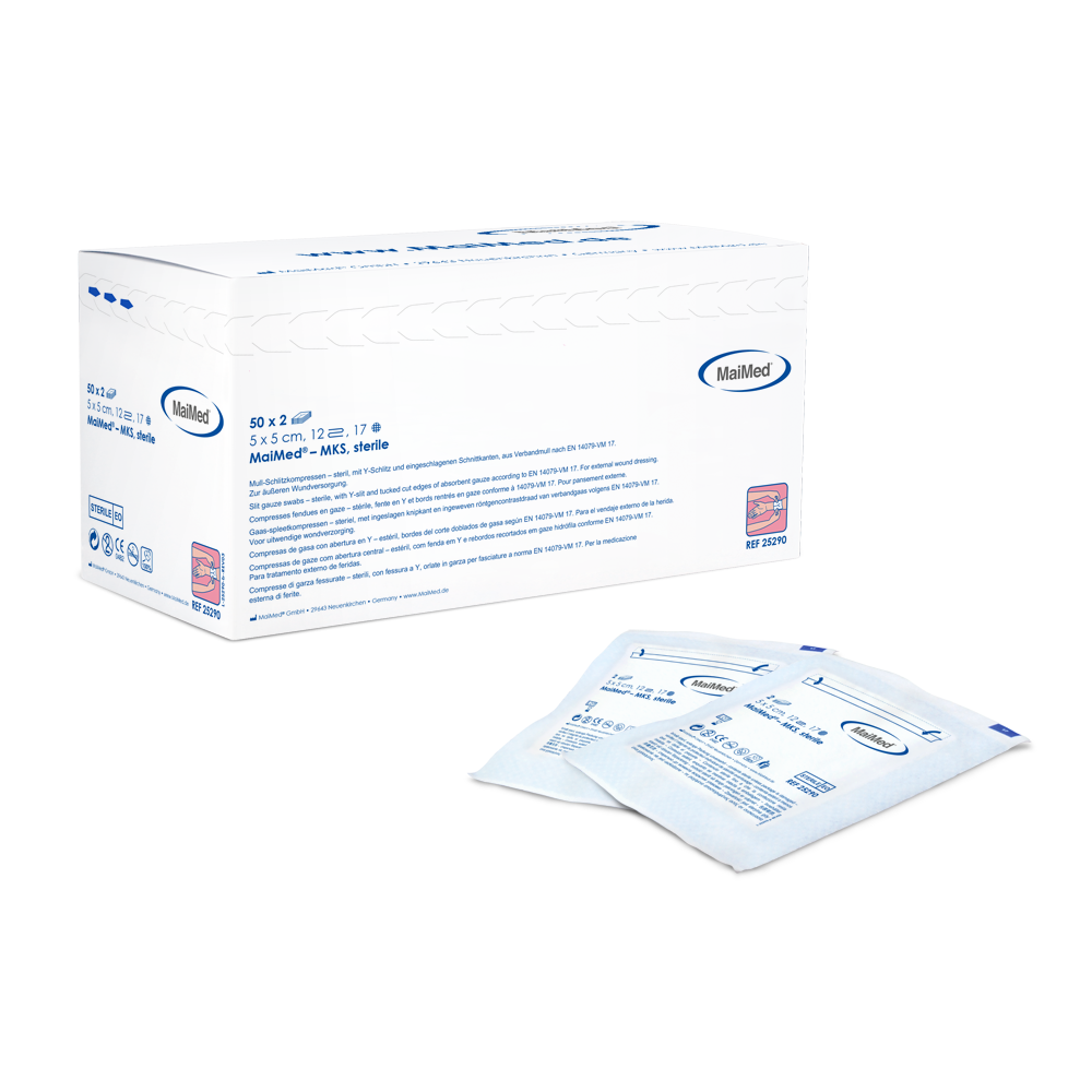 MaiMed-MKS-steril géz hasított borogatások