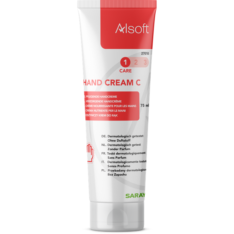 Saraya Alsoft kézkrém C – Ápolás
