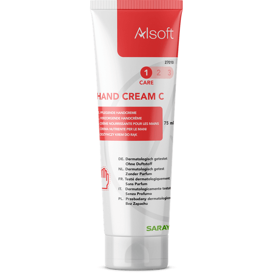 Saraya Alsoft kézkrém C – Ápolás