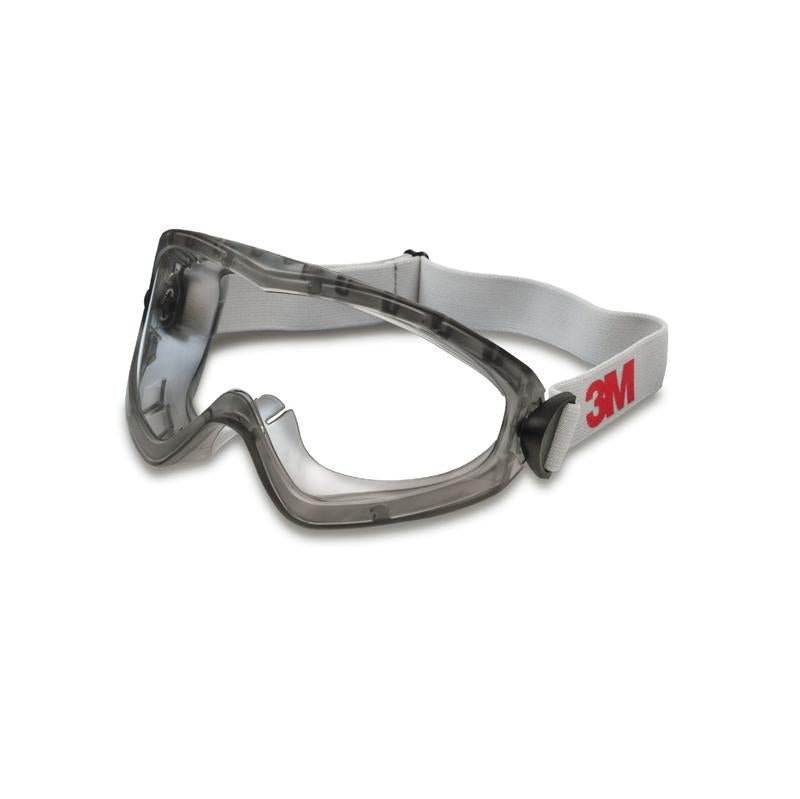 3M™ Full Vision védőszemüvegek, 2890-es sorozat, közvetett szellőzés, karcolás-/párásodásgátló bevonat, átlátszó polikarbonát lencse, 2890 | Csomag (1 db)