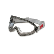 3M™ Full Vision védőszemüvegek, 2890-es sorozat, közvetett szellőzés, karcolás-/párásodásgátló bevonat, átlátszó polikarbonát lencse, 2890 | Csomag (1 db)