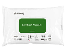 Oxivir® Excel Wipe Acti fertőtlenítő törlőkendők széles hatásspektrummal | Csomag (100 törlőkendő)