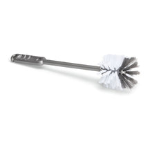 Die Nölle Profi Brush Gläser- und Tassenbürste (30 cm, PP- und Nylonborsten) von Nölle Profi Brush Bürsten- & Pinseltechnik e.K. mit grauem Griff und weiß/dunkelgrauen Borsten ist auf weißem Hintergrund abgebildet.