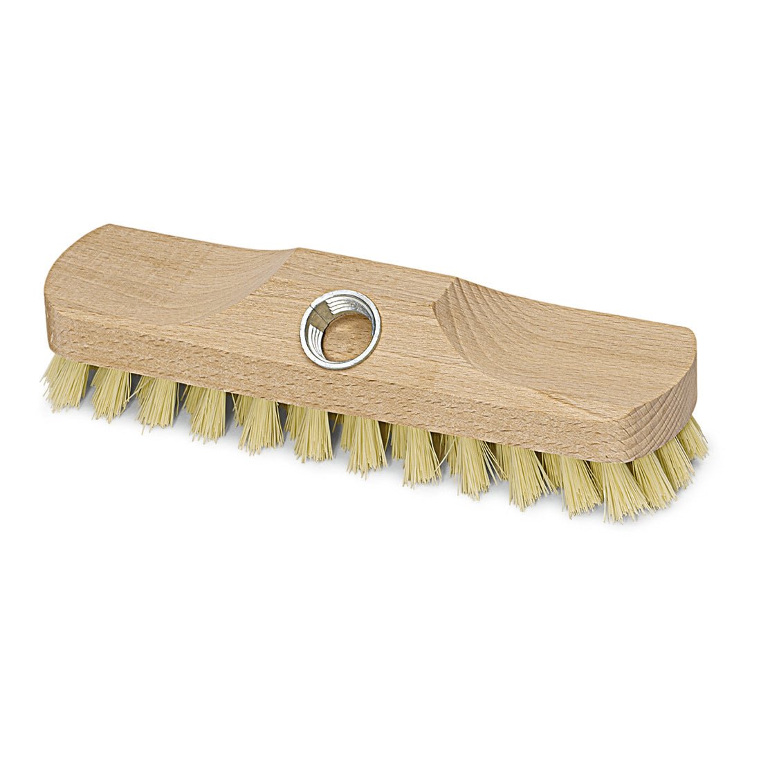 Nölle Profi Brush 22 cm súrolókefe menettel, kemény rost pótalkatrész, 1 darab Nölle Profi Brush kefe- és ecsettechnika e.K.; ideális pótalkatrészként fémlyukkal a nyél rögzítéséhez.