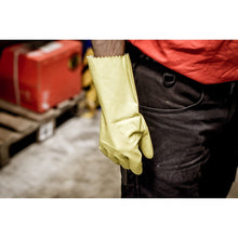 NITRAS YELLOW CLEANER, vegyvédelmi kesztyű, sárga