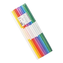 PAPSTAR krepp-papír színesen válogatva, 10 darab, vízálló (2,5 m x 50 cm), ideális parti dekorációhoz vagy barkácsprojektekhez színes színekben. Fóliába csomagolva, fehér címkével a PAPSTAR GmbH-tól.