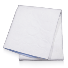 AMPri MED-COMFORT ágyvédő alátét mosható 75 x 90 cm, kék/fehér | Csomag (1 db)