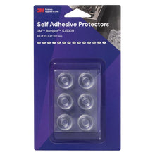 3M™ Bumpon™ SJ5309BL elasztikus puffer minicsomag, átlátszó, 6 darab, 22,3 x 10,1 mm, ragasztós akril A-20 | Csomag (6 db)