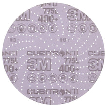 3M Xtract™ Cubitron™ II filmlemez 775L, 150mm, 400+, többlyukú | Csomag (50 db)