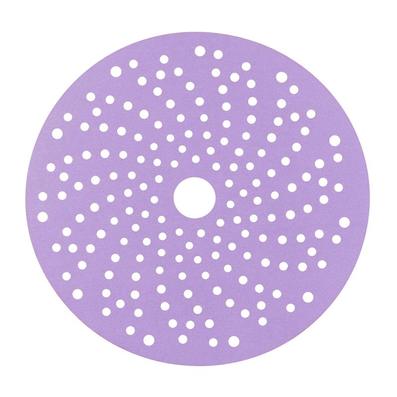3M™ Cubitron™ II Hookit™ csiszolótárcsa 737U, 150 mm, többlyukú, 400+, 51428 | Csomag (50 db)