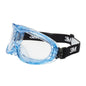 3M™ Fahrenheit™ Full Vision védőszemüveg, közvetett szellőzés, karcolásgátló bevonat, átlátszó polikarbonát lencse, 71360-00012, 10 db/csomag | Csomag (1 db)