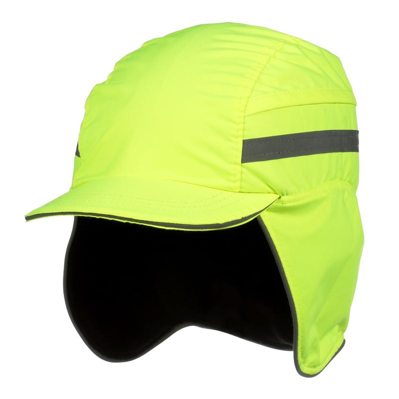 3M™ First Base™ 3 ütősapka 2021209, téli, fluoreszkáló Hi-Vis, sárga, rövid csúcs, 55 mm | Csomag (1 db)