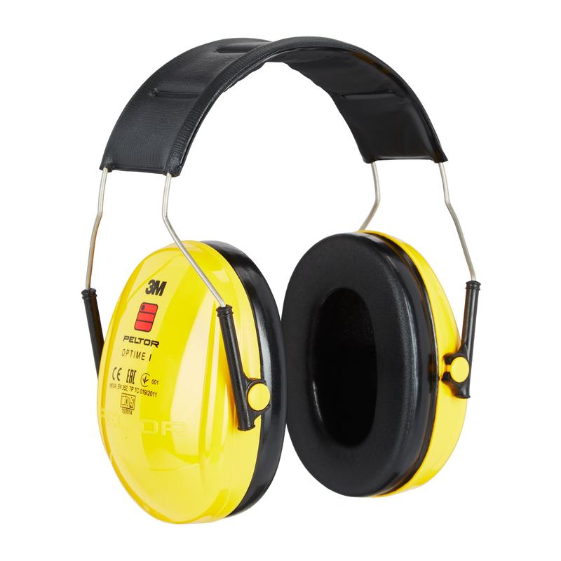 3M™ PELTOR™ Optime™ I fültokok, sárga, fejpánt, H510A-401-GU | Csomag (1 db)
