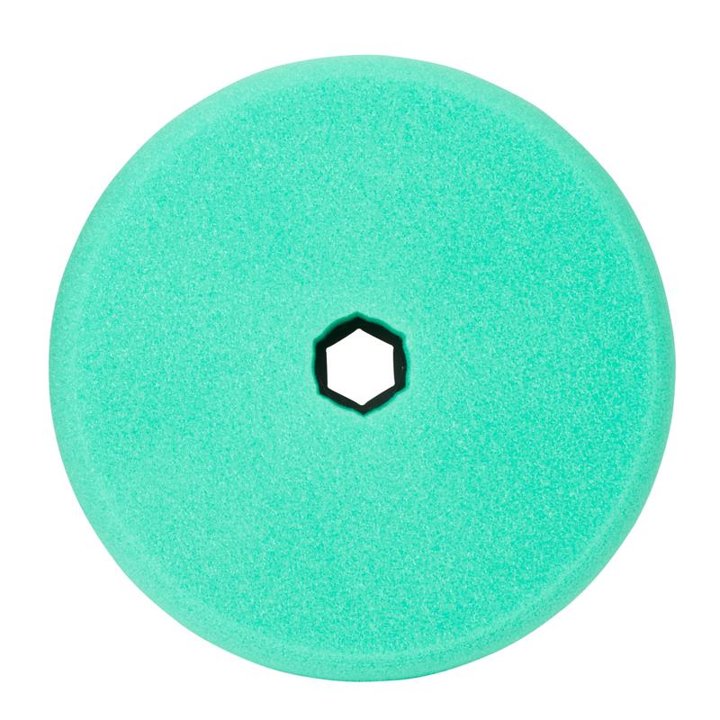 3M™ Perfect-It™ polírozóhab durva, gyorscsatlakozó rendszer, zöld, lapos, 150 mm, 50878 | Csomag (1 db)