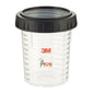 3M™ PPS™ külső csésze csavaros gyűrűvel, kicsi, 170 ml, 16115 | Kiszerelés (170 ml)