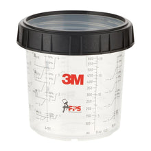 3M™ PPS™ külső csésze csavaros gyűrűvel, standard, 650 ml, 16001 | Csomag (1 szett)