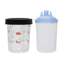 3M™ PPS™ fedél és belső pohár készletek, 400 ml, 125 µm, 16312 | Kiszerelés (400 ml)