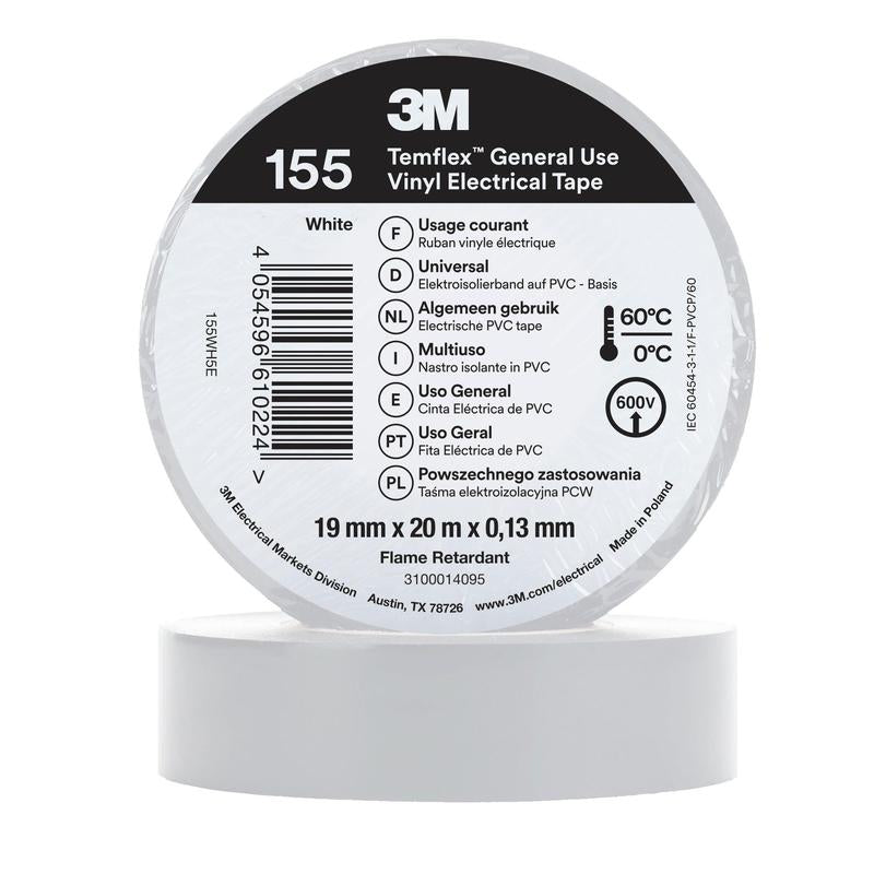3M™ Temflex™ vinil szigetelőszalag 155 - 19mm x 20m