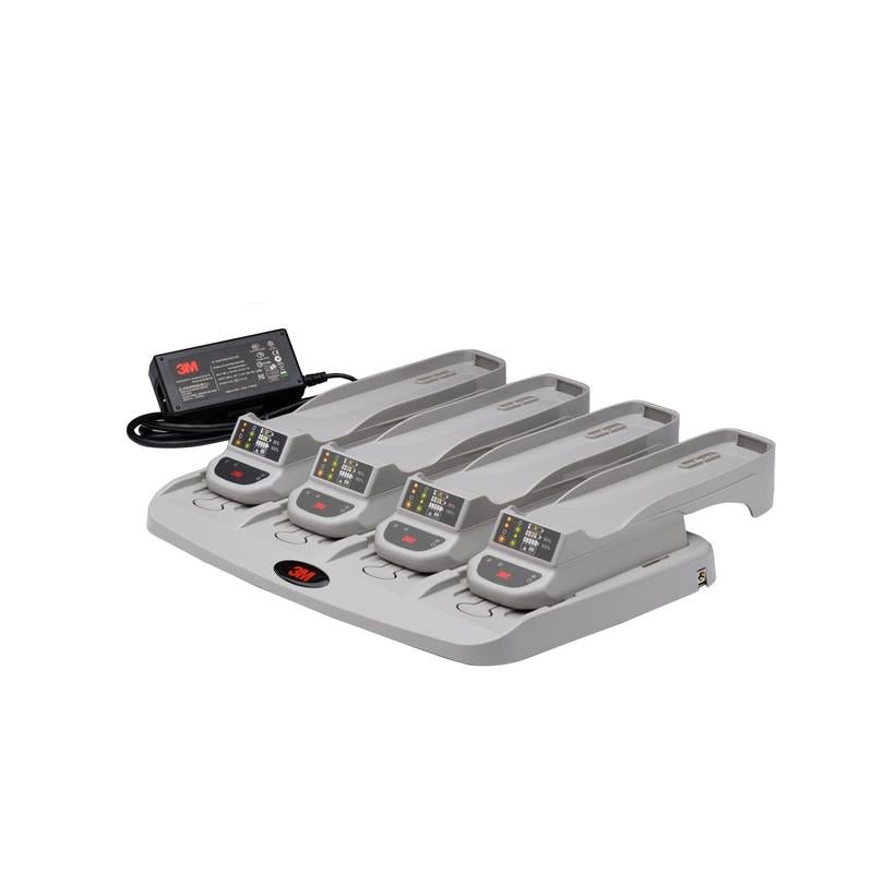 3M™ Versaflo™ akkumulátortöltő, négyállomás, Európa, TR-644E | Csomag (1 db)