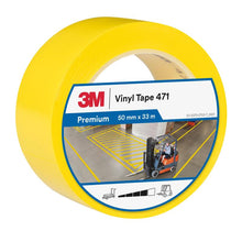 3M™ puha PVC szalag 471, sárga, 50 mm x 33 m, 0,14 mm, külön csomagolva | Csomag (1 tekercs)