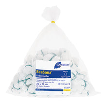 BeeSana® cérnás tampon nem steril RöKo-val, 25 x 26 cm, tojás nagyságú, zöld cérnával | Csomag (1 db)