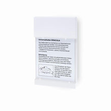 Fali tartó, Dracula, fali tartó nyomat nélkül (fehér), univerzális | Csomag (1 db)